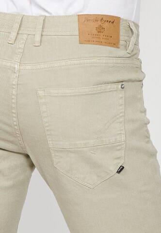 KOROSHI Slimfit Jeans i beige