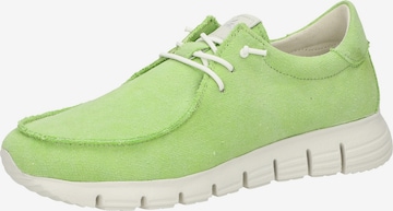 SIOUX Moccasins in Green: front