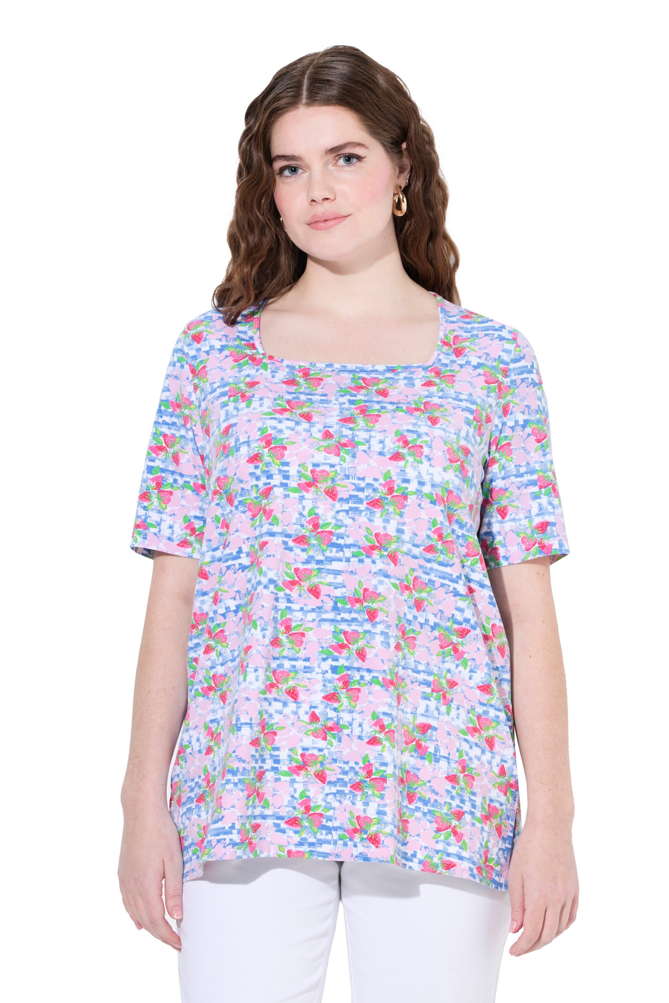 Ulla Popken Shirt in Pink: front