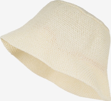 styleBREAKER Hut 'Fischerhut aus Papierstroh - Knautschhut' in Beige: Vorderseite