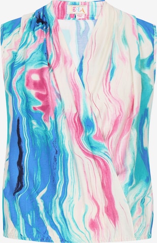 Chemisier 'Festival' IZIA en bleu : devant