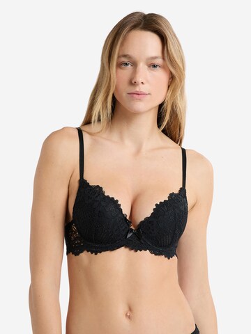 Minimiseur Soutien-gorge 'Success' ETAM en noir : devant