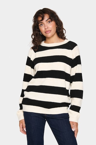 Pull-over 'Garbie' SAINT TROPEZ en beige : devant