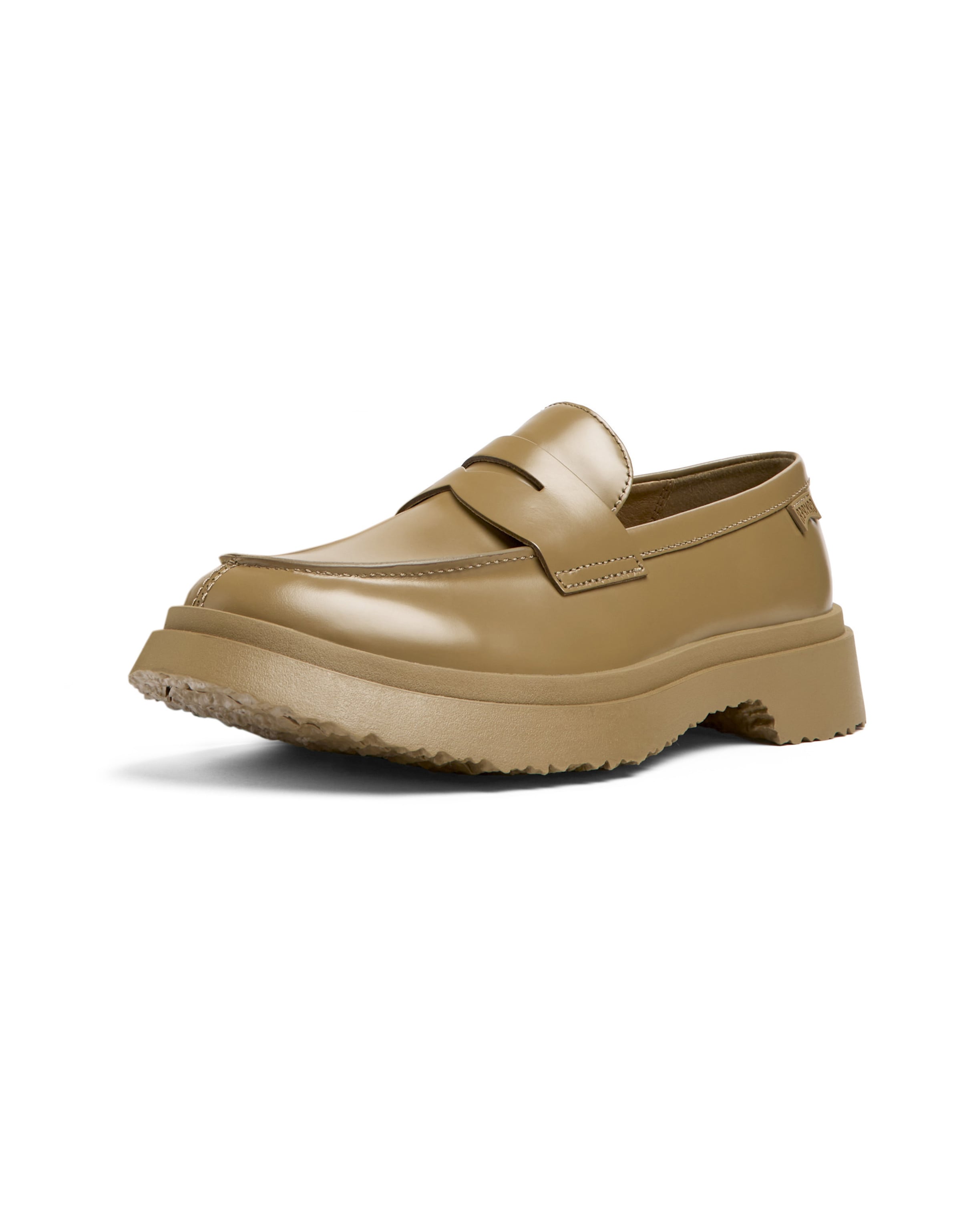 CAMPER Mocassins 'Walden Twins' in Bruin: voorkant