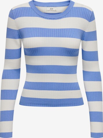 JDY Sweater 'JDYPLUM' in Blue: front