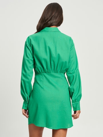 Robe-chemise 'ZAC' Calli en vert : derrière