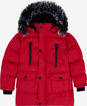 LELA Coat in Red: front