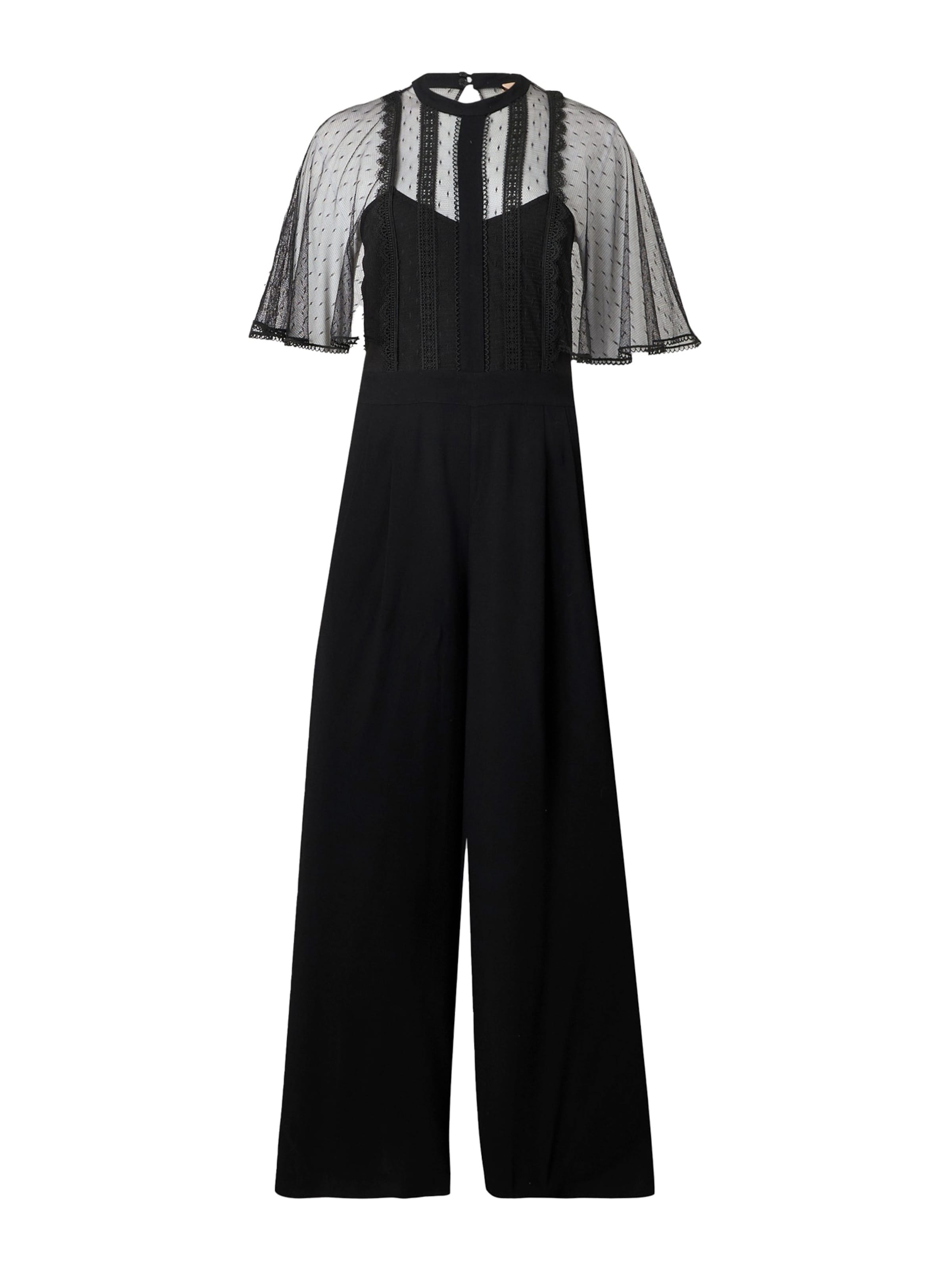 Twinset Overal – černá: přední strana