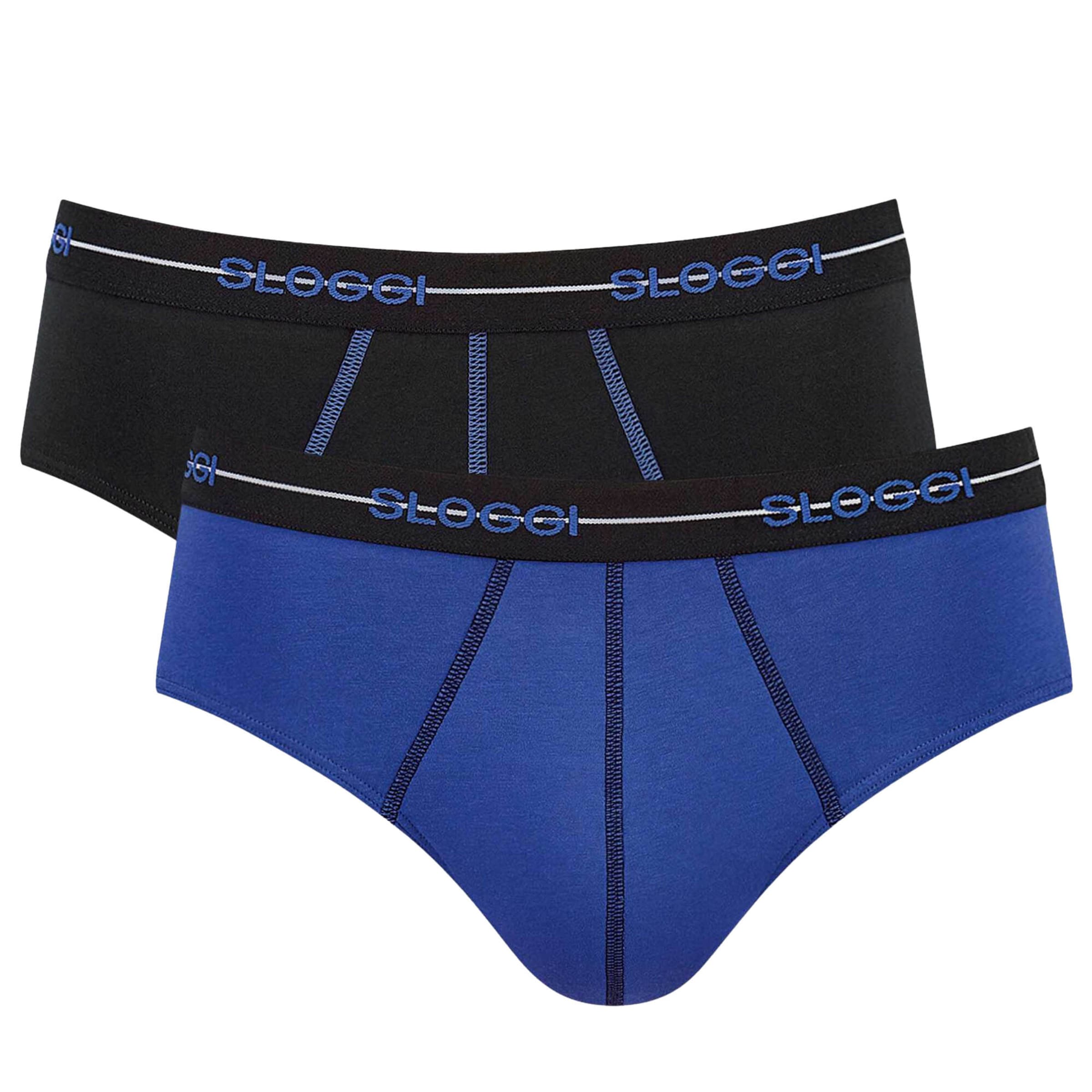 SLOGGI Slip in Blauw: voorkant