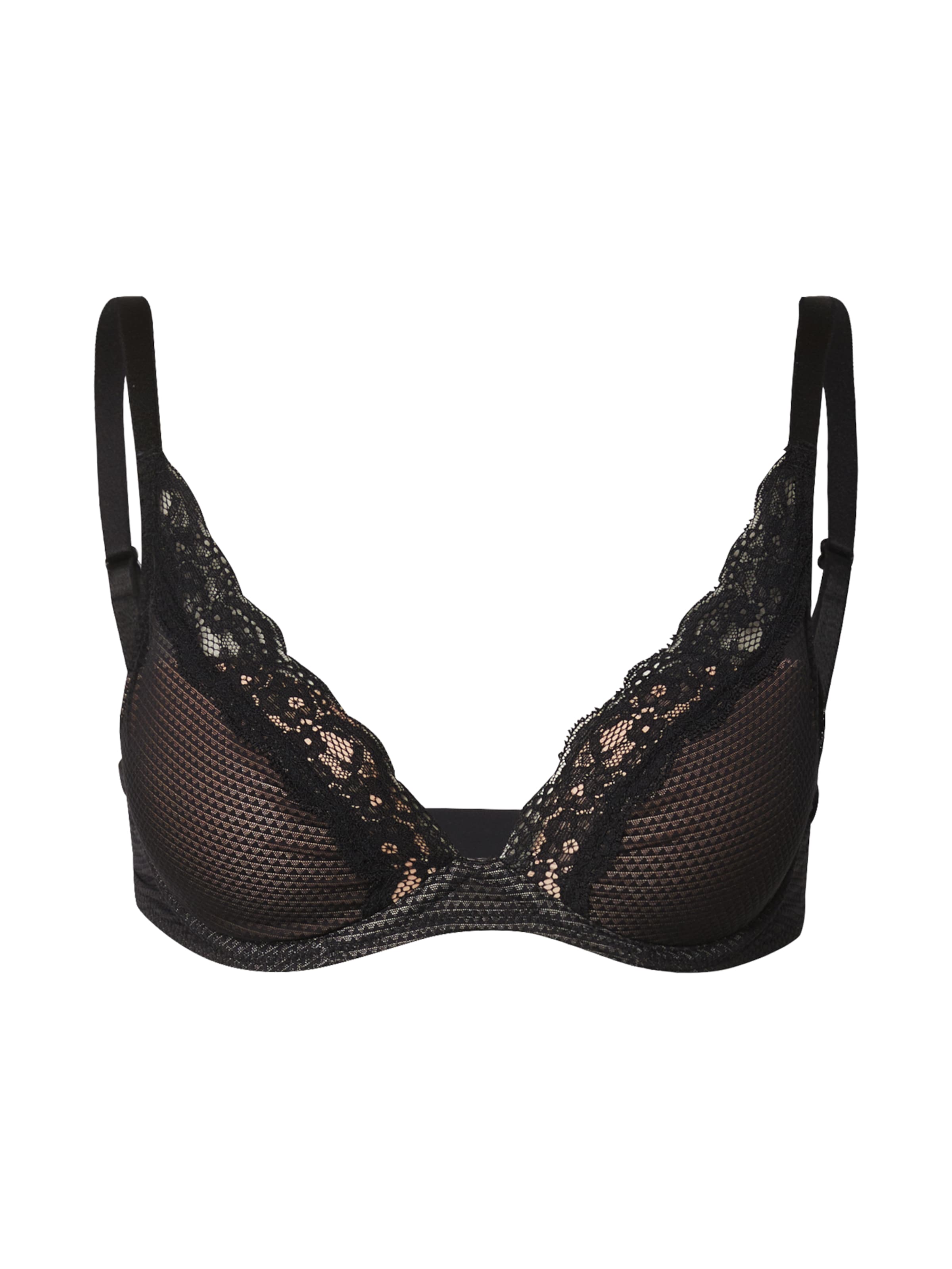 PASSIONATA - Triángulo Sujetador en negro: frente