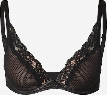 PASSIONATA Kolmio Rintaliivi värissä musta: etupuoli