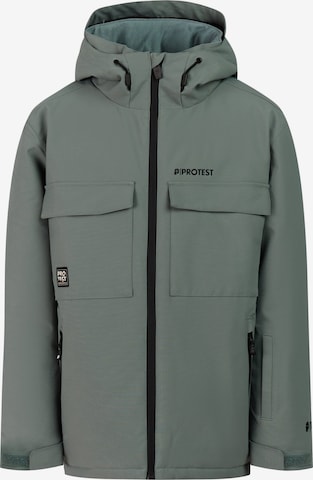 PROTEST Sports jacket 'PRTStephan JR' in Green: front