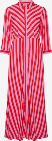 YAS Kleid 'Savanna' in Rot: Vorderseite