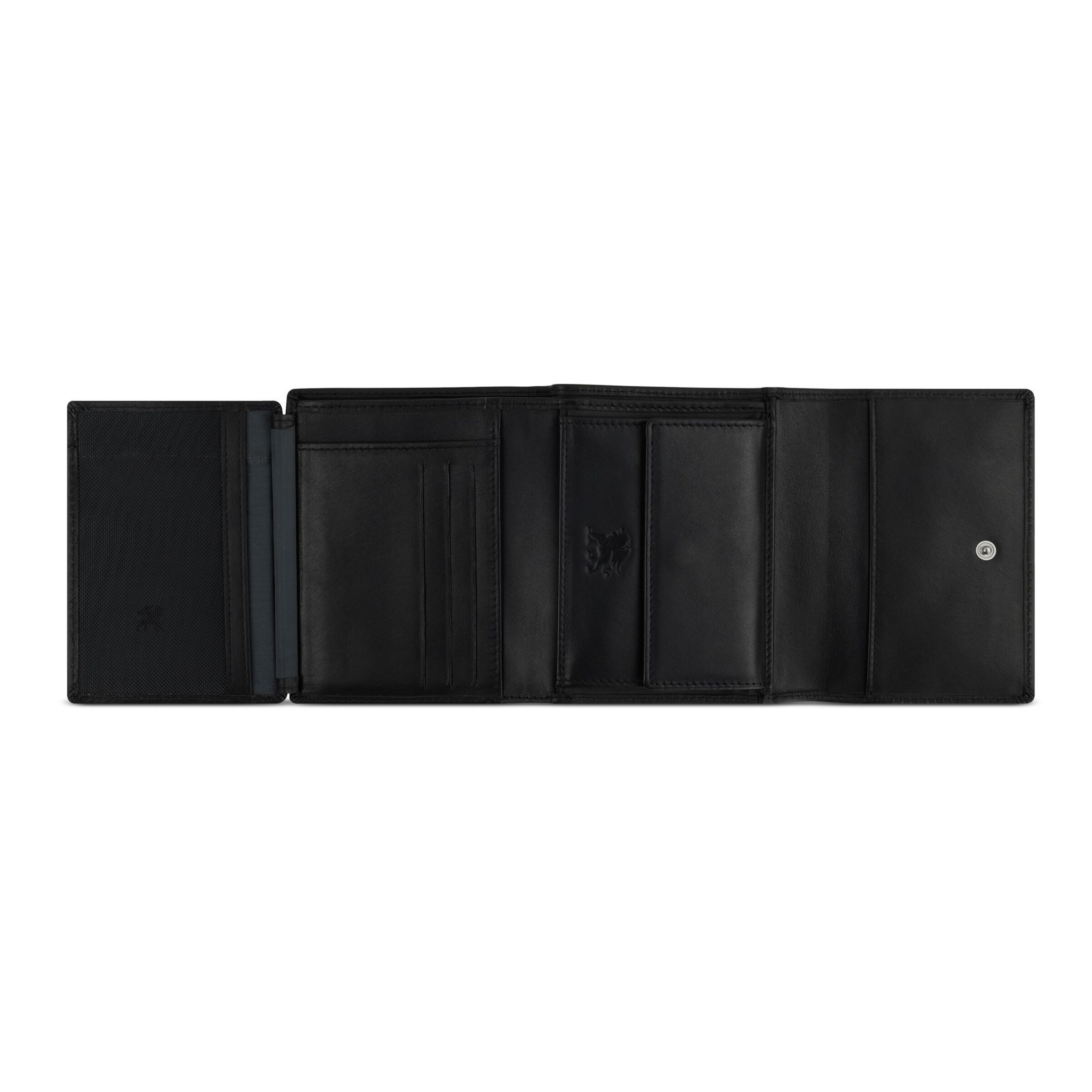 mano Portemonnee 'Don Andrea' in Zwart