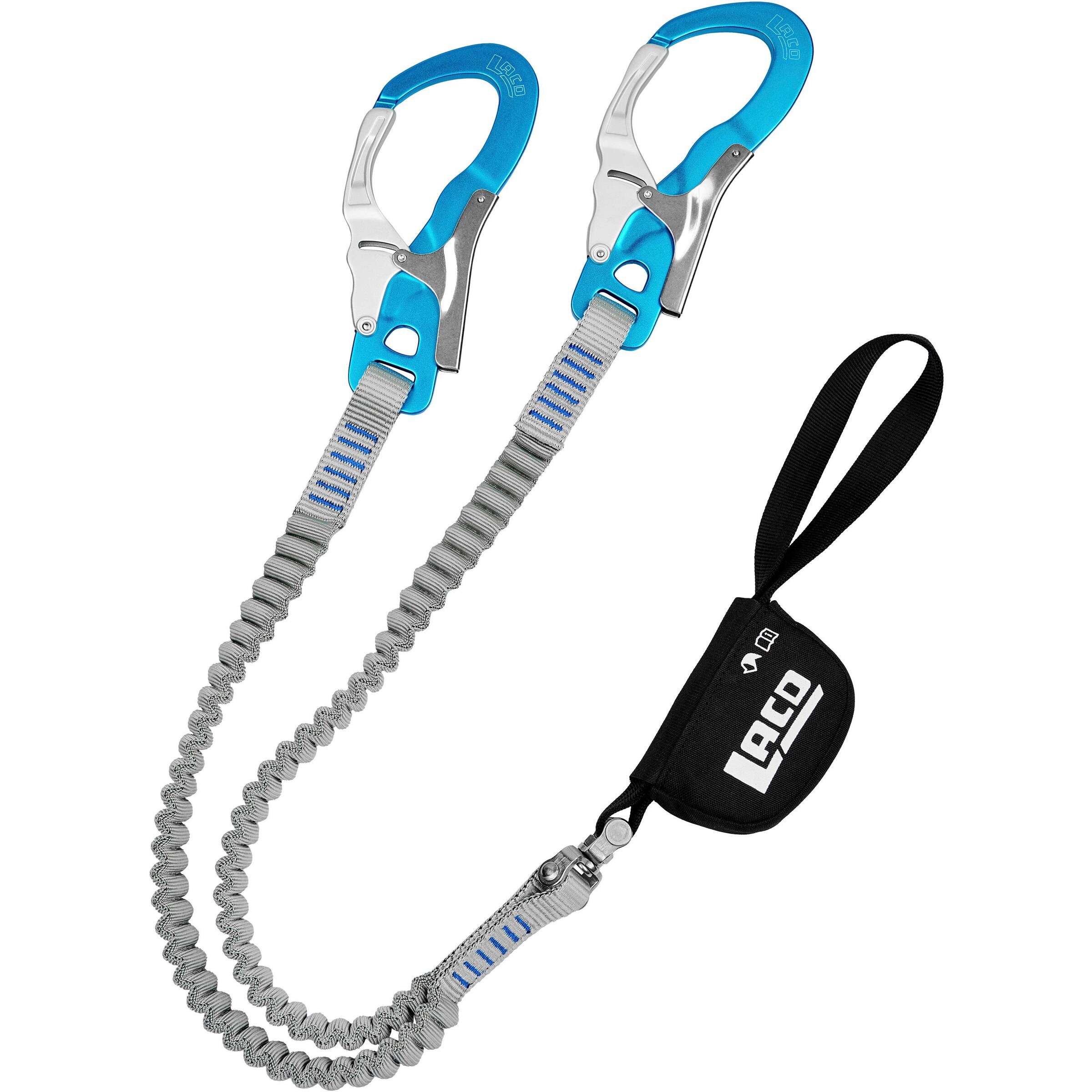 LACD Klettersteigset 'Set Ultimate Ferrata S 3.0' in Blau: Vorderseite