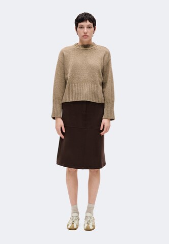 TOPSHOP Pulóver 'DAISY' - barna