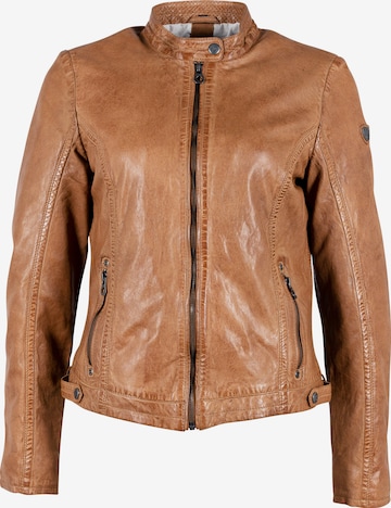 Gipsy Between-Season Jacket in Brown: front