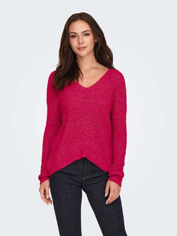 Pull-over 'JDYNew Megan' JDY en rose : devant