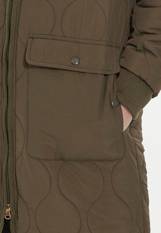 Weather Report Winter coat 'Eilish' in Green