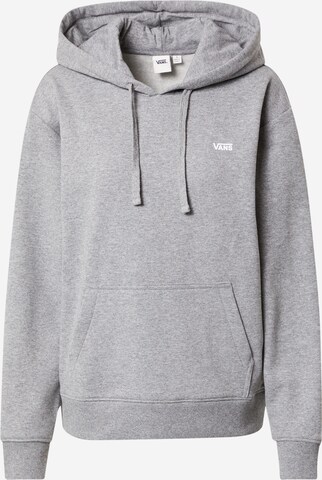 VANS Sweatshirt 'WM BOXED IN ROSY BF' in Grey: front