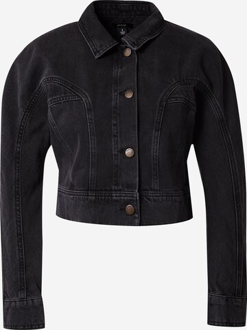 Nasty Gal Between-season jacket in Black: front