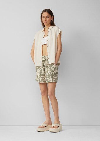 QS Regular Broek in Groen