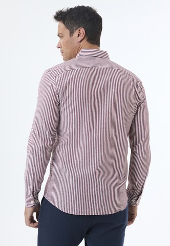 Jimmy Sanders Regular fit Overhemd in Rood