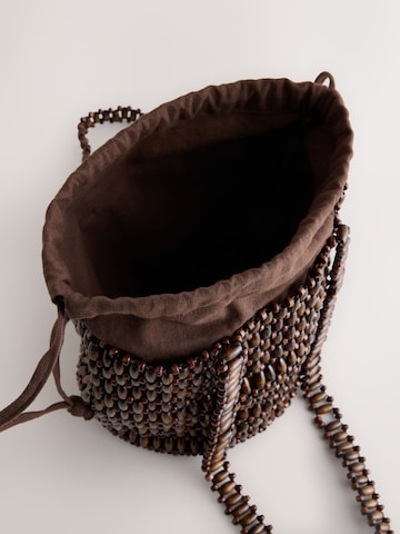 Sac bandoulière Next en marron