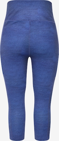 Coupe slim Pantalon fonctionnel Ulla Popken en bleu