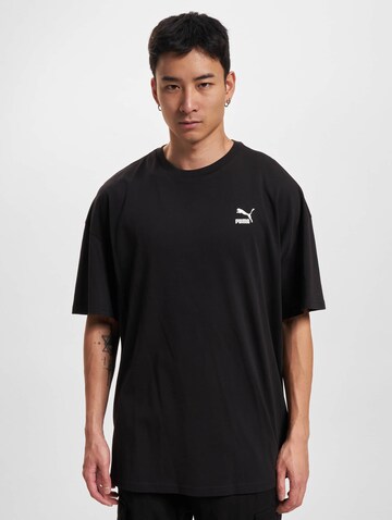 PUMA T-Shirt 'Classics' in Schwarz: predná strana