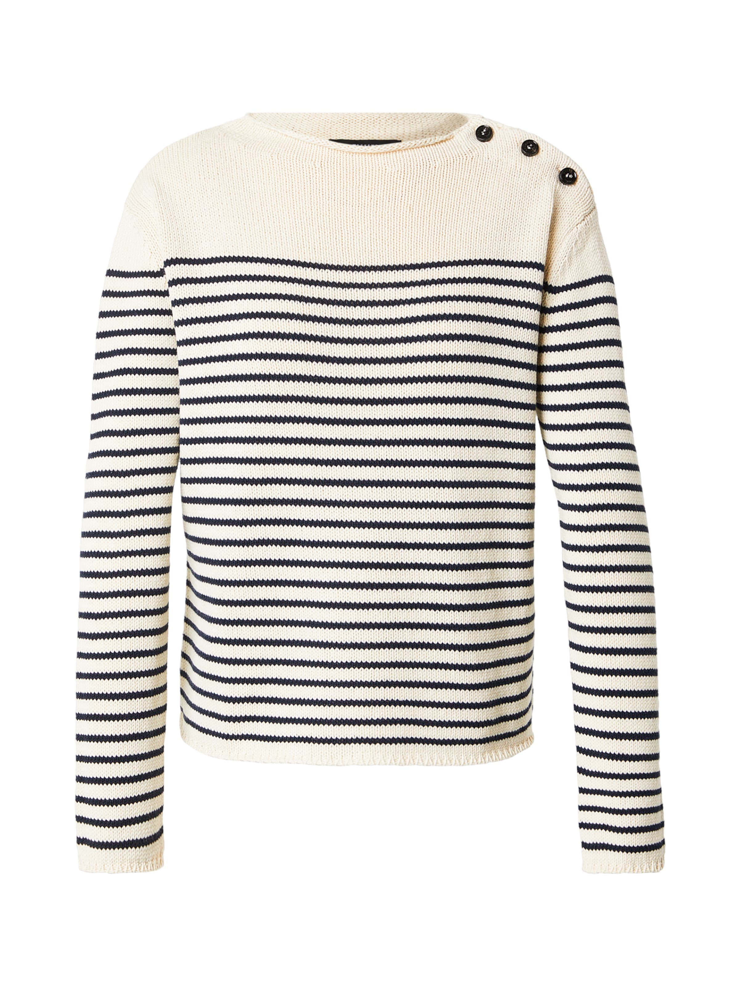 Weekend Max Mara Trui 'QUADRO' in de kleur Donkerblauw / Offwhite, Productweergave