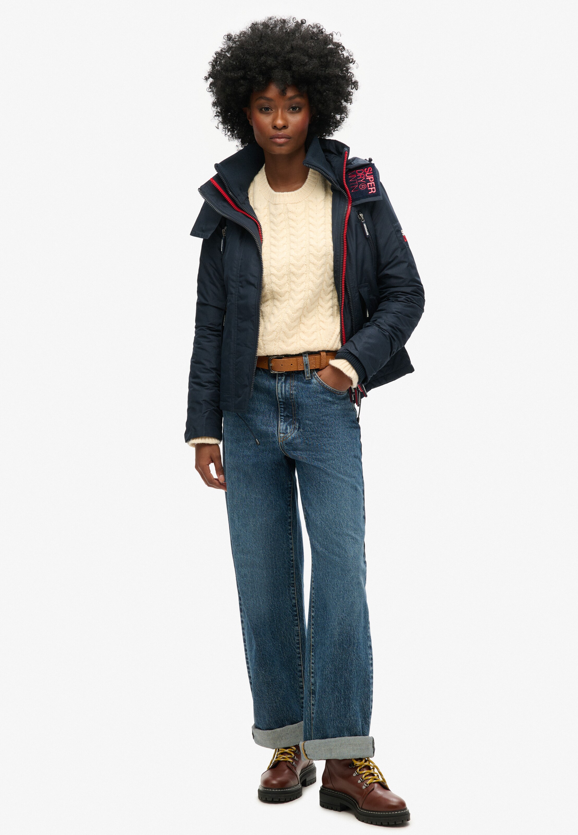 Veste mi-saison 'Mountain SD' Superdry en bleu