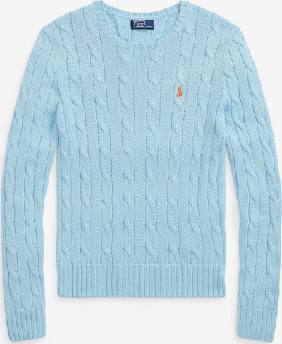 Megztinis iš Polo Ralph Lauren, spalva – šviesiai mėlyna / oranžinė, Prekių apžvalga