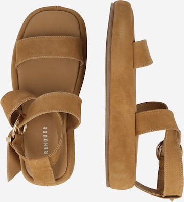 Warehouse Sandal i brun