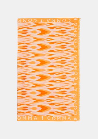 COMMA Scarf in Orange