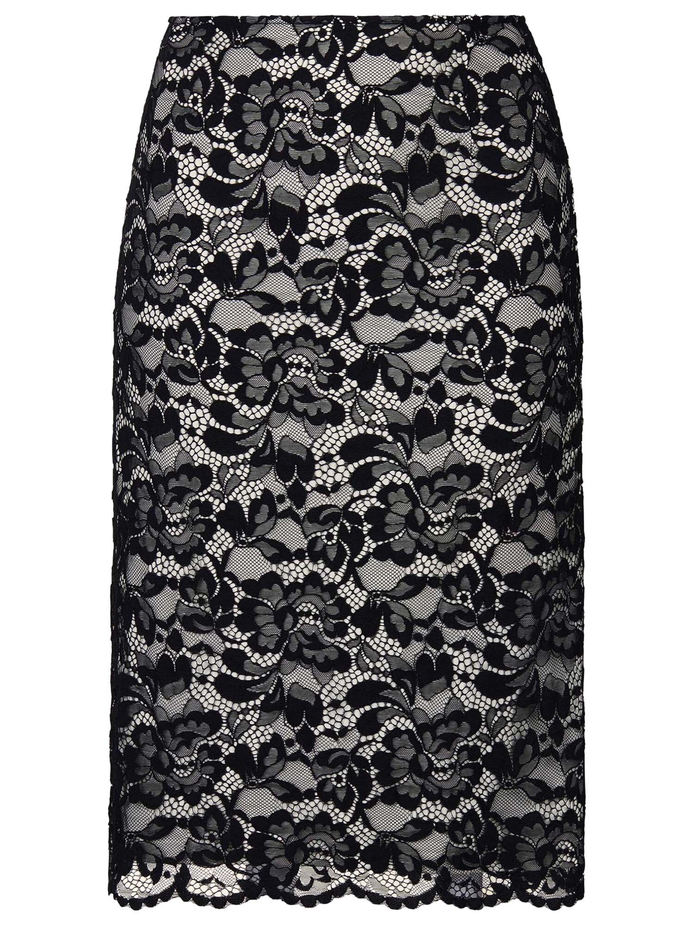 MADELEINE Rok in Zwart: voorkant