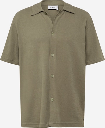 Camicia di WEEKDAY in verde: frontale