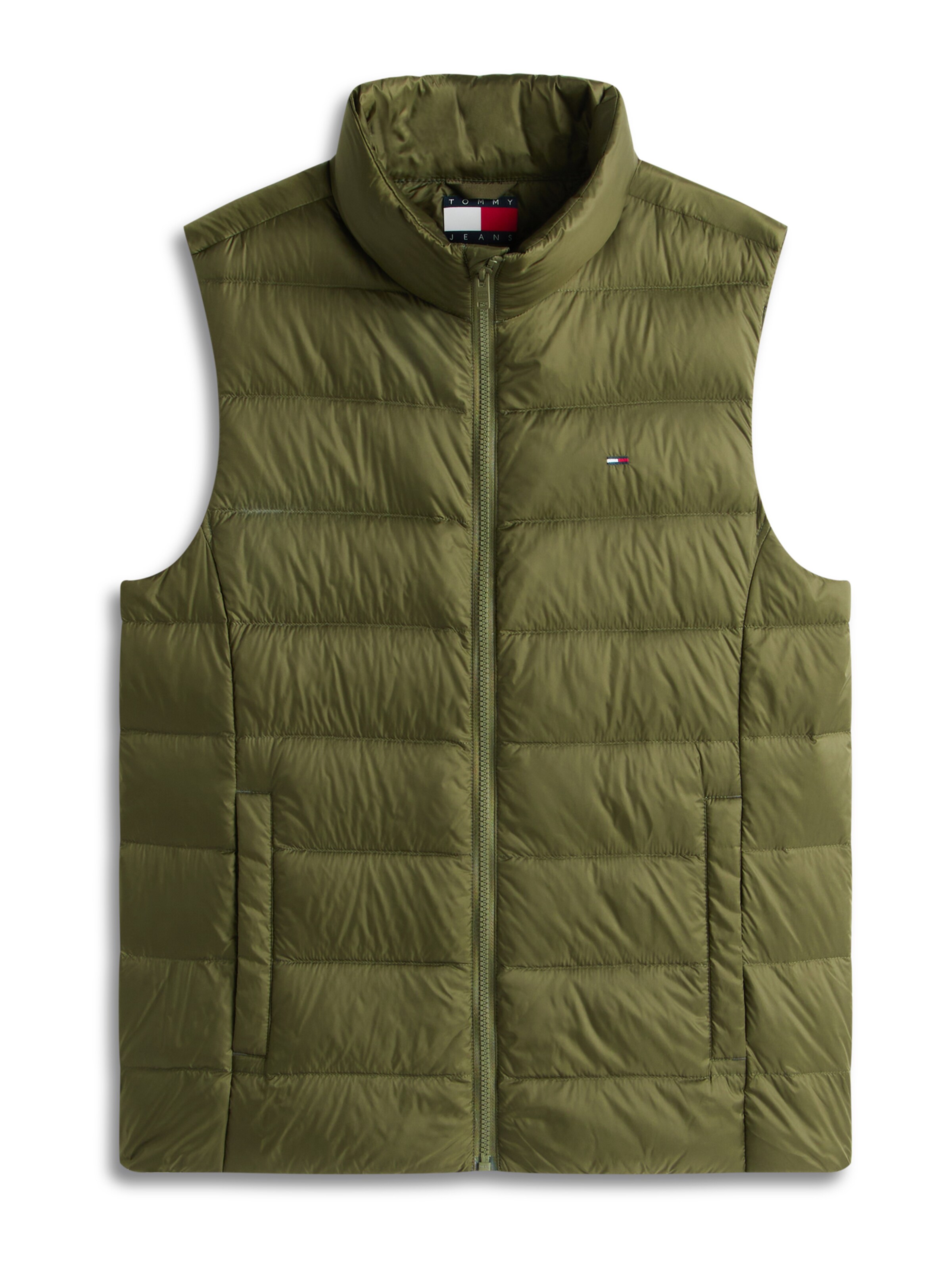 Tommy Jeans Γιλέκο σε πράσινο: μπροστά