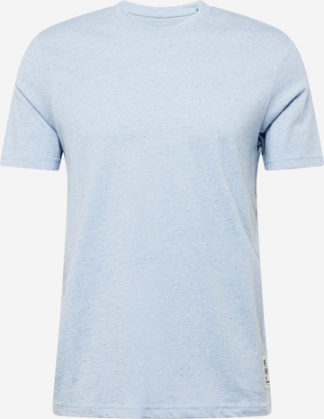 T-Shirt QS en bleu : devant