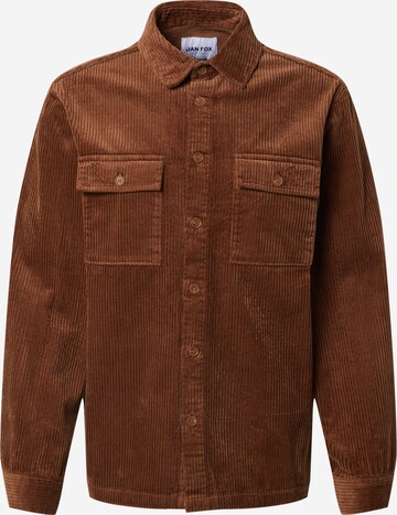 Veste mi-saison 'Leif' DAN FOX APPAREL en marron : devant