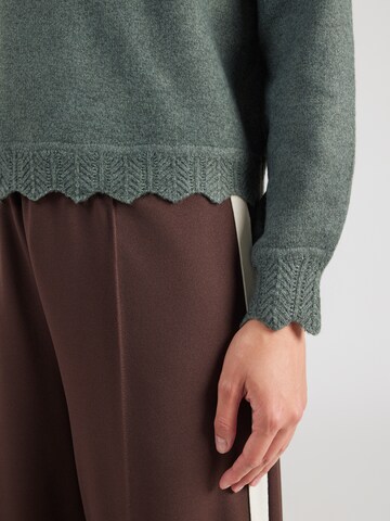 VILA Sweater 'VINIKOLINA' in Green