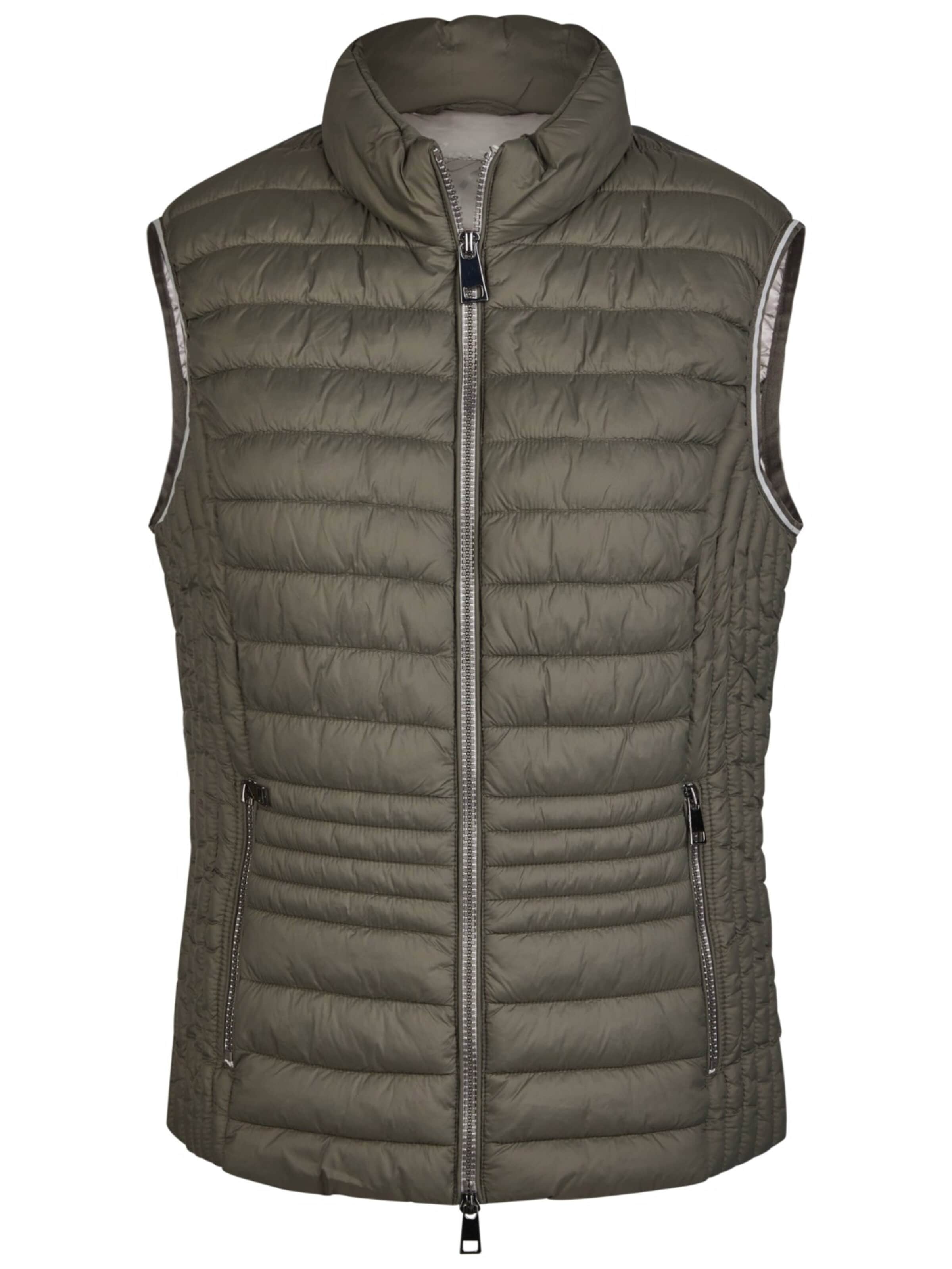 Barbara Lebek Vest in Green: front