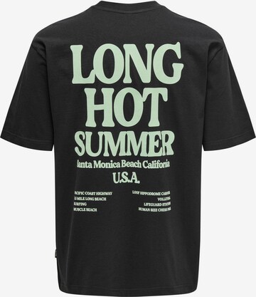 Only & Sons T-Shirt 'ONSKENNY' in Schwarz