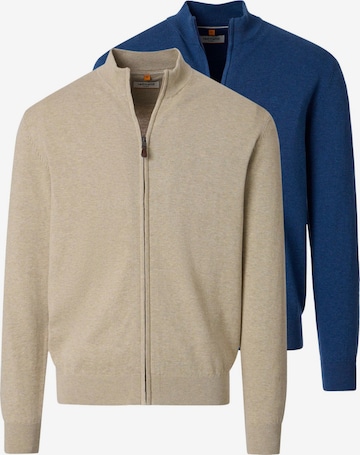 Vestes en maille 'Basic' redmond en bleu : devant