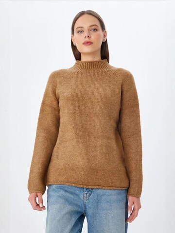 MixRay Sweater 'Pullover' in Beige: front