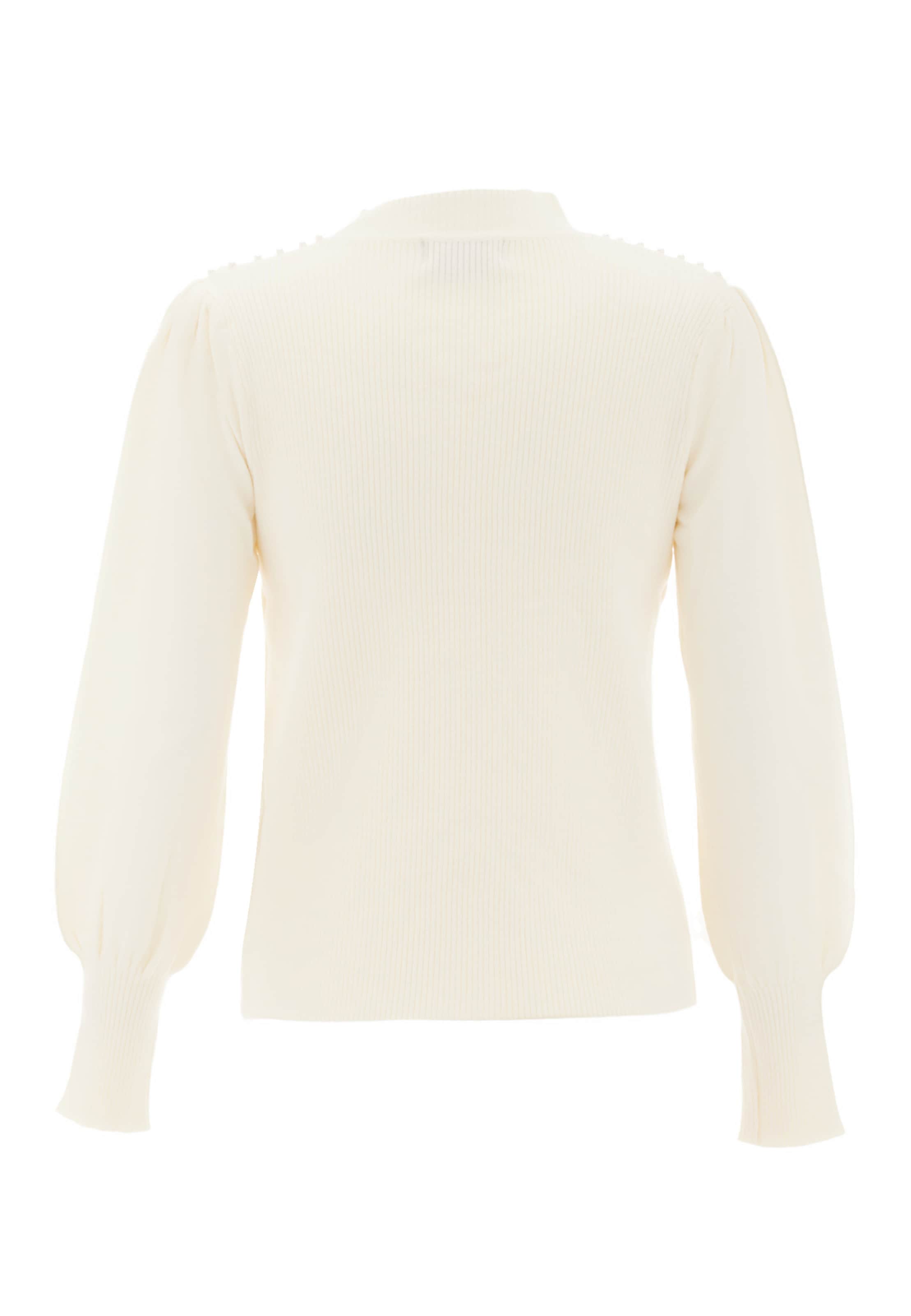 NAEMI - Pullover em branco