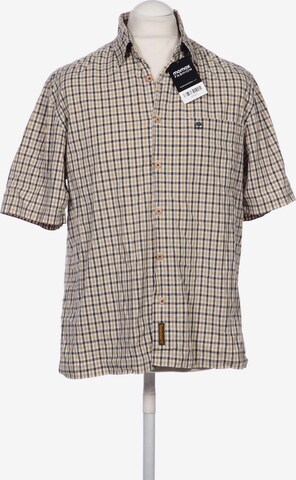 TIMBERLAND Button Up Shirt in L in Beige: front