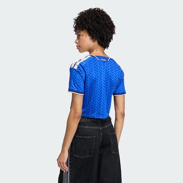ADIDAS PERFORMANCE - Camiseta de fútbol 'Italy 26 Home Cropped' en azul