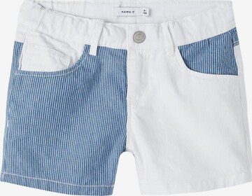 NAME IT Regular Shorts 'Rose' in Blau: predná strana