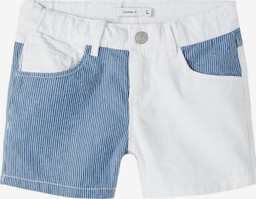 NAME IT Regular Shorts 'Rose' in Blau: predná strana